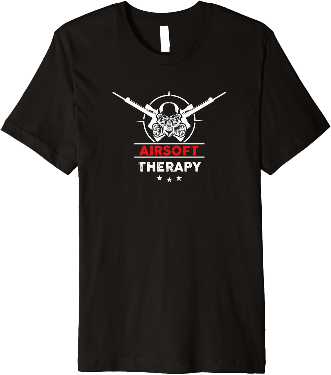 Funny Airsoft Therapy Premium TShirt Clothing, Shoes